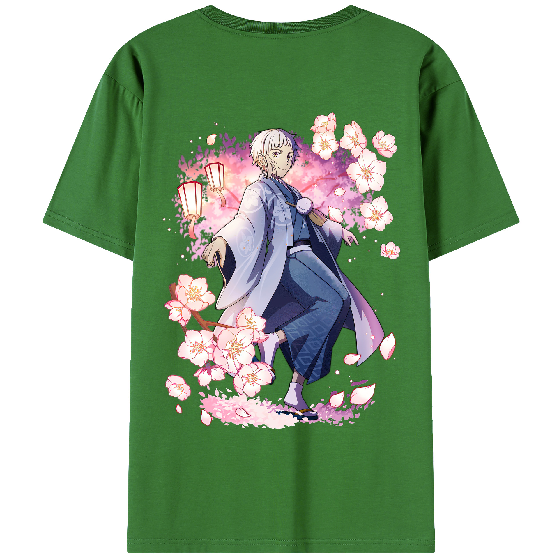 （画像用） 文豪ストレイドッグス Bungo Stray Dogs レディース半袖Tシャツ(バックプリント)